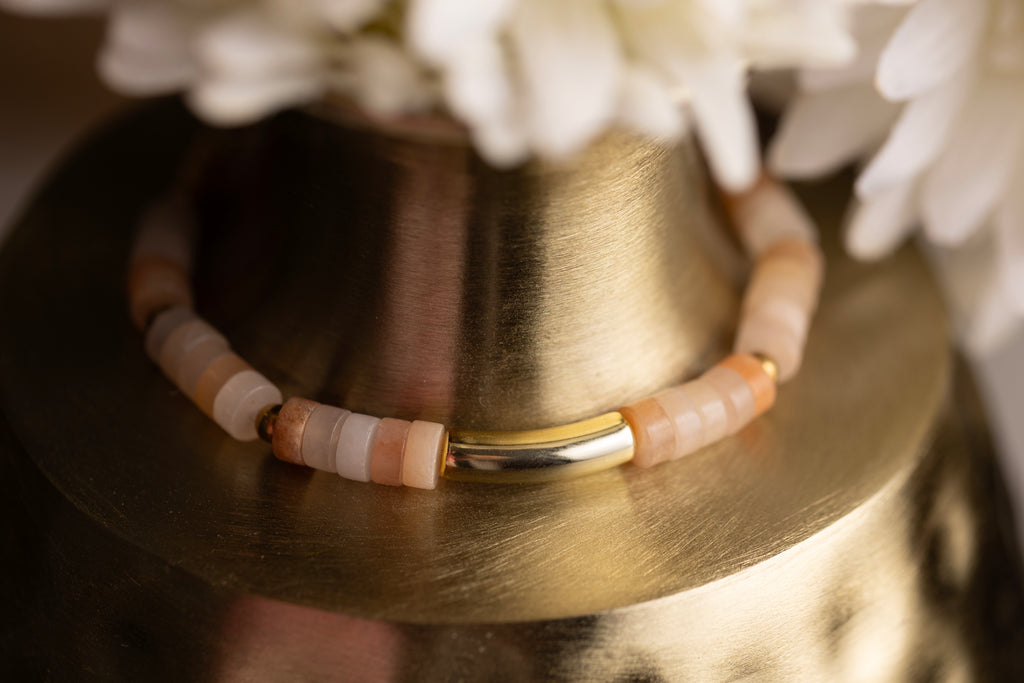 Bracelet MOONSTONE-GOLD