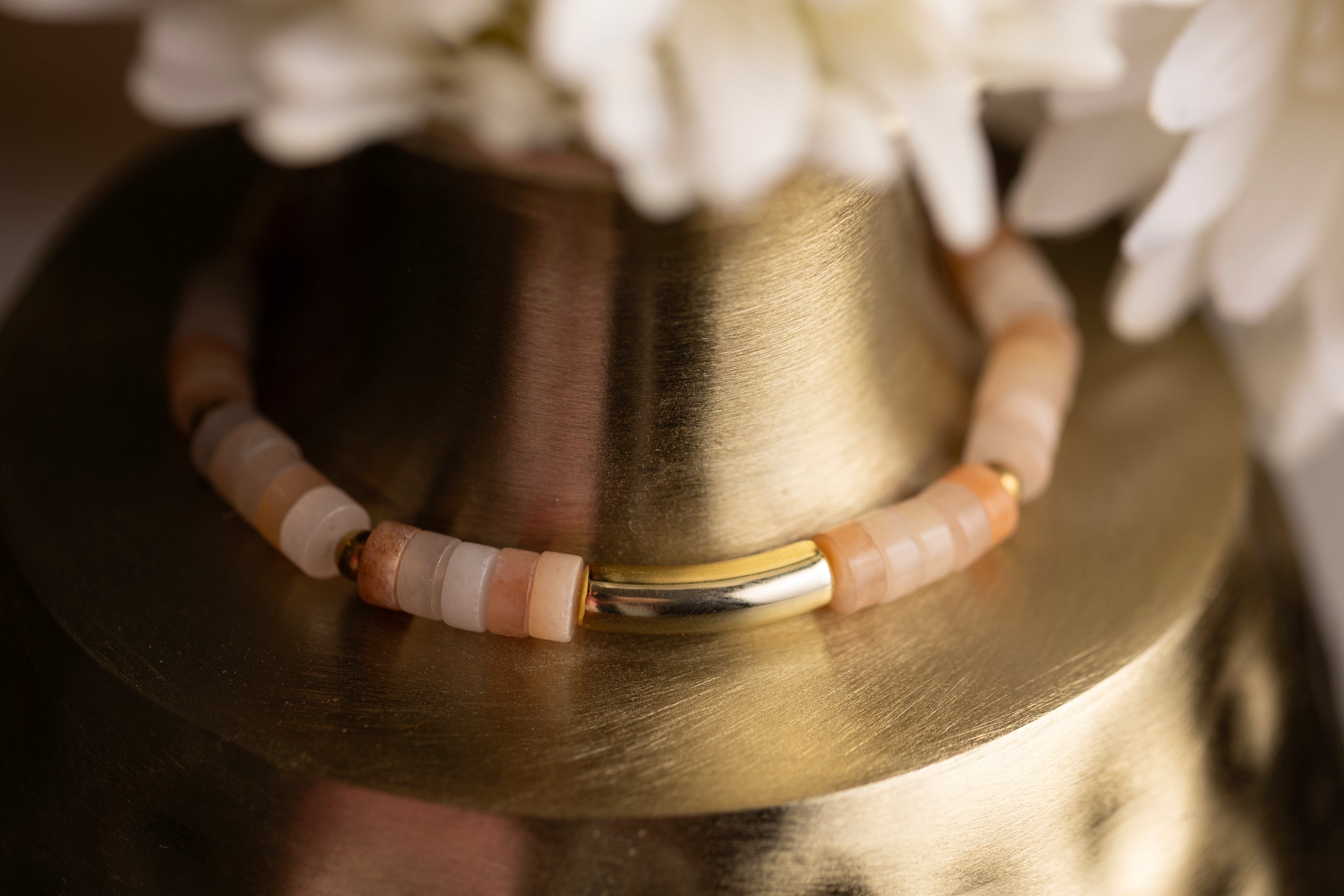 Bracelet MOONSTONE-GOLD