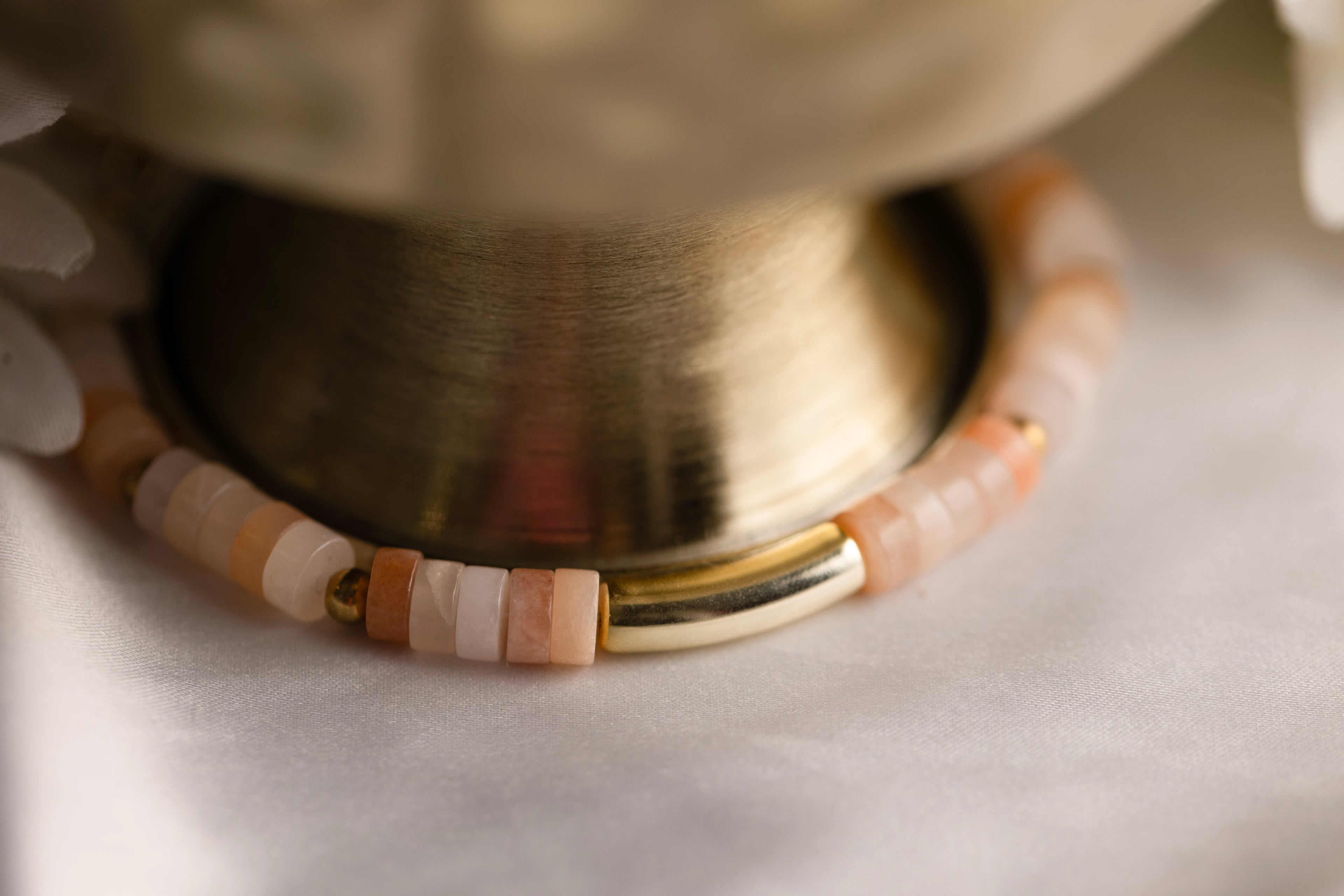 Bracelet MOONSTONE-GOLD