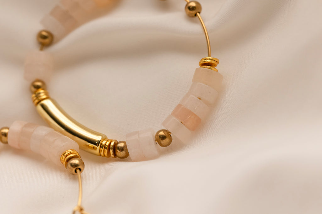 Boucle MOONSTONE-GOLD