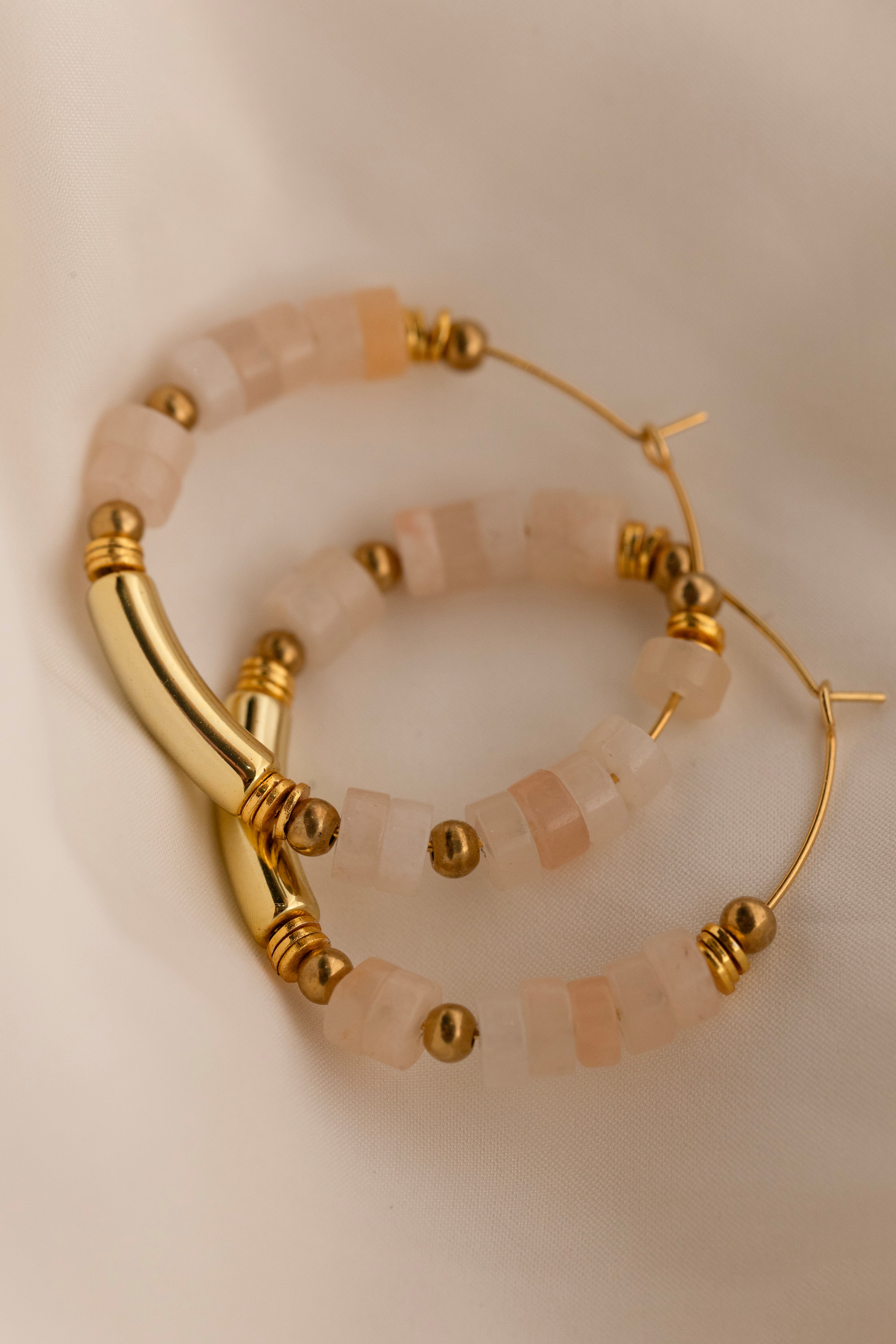 Boucle MOONSTONE-GOLD