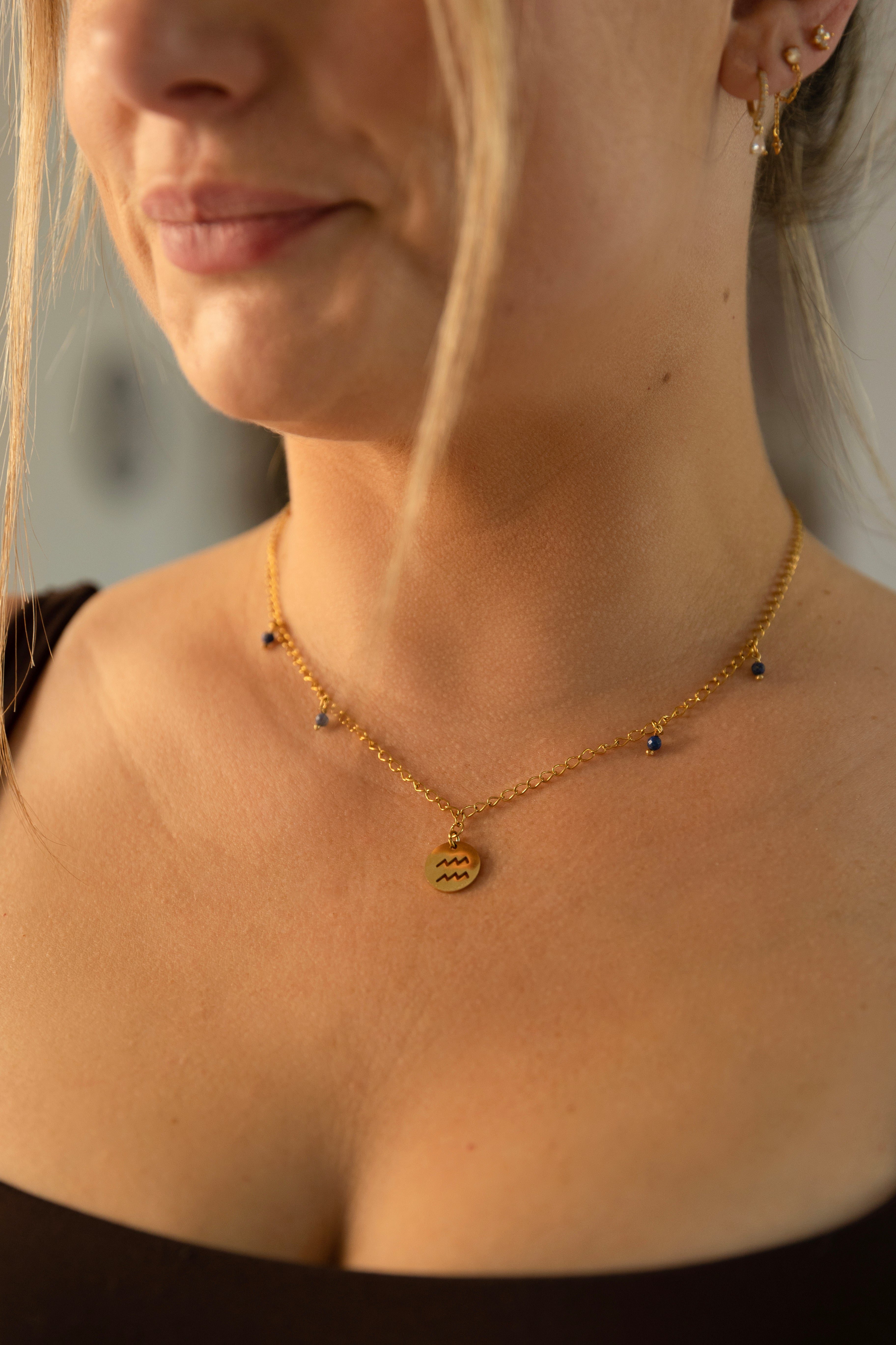 Collier ras de cou signe astrologique