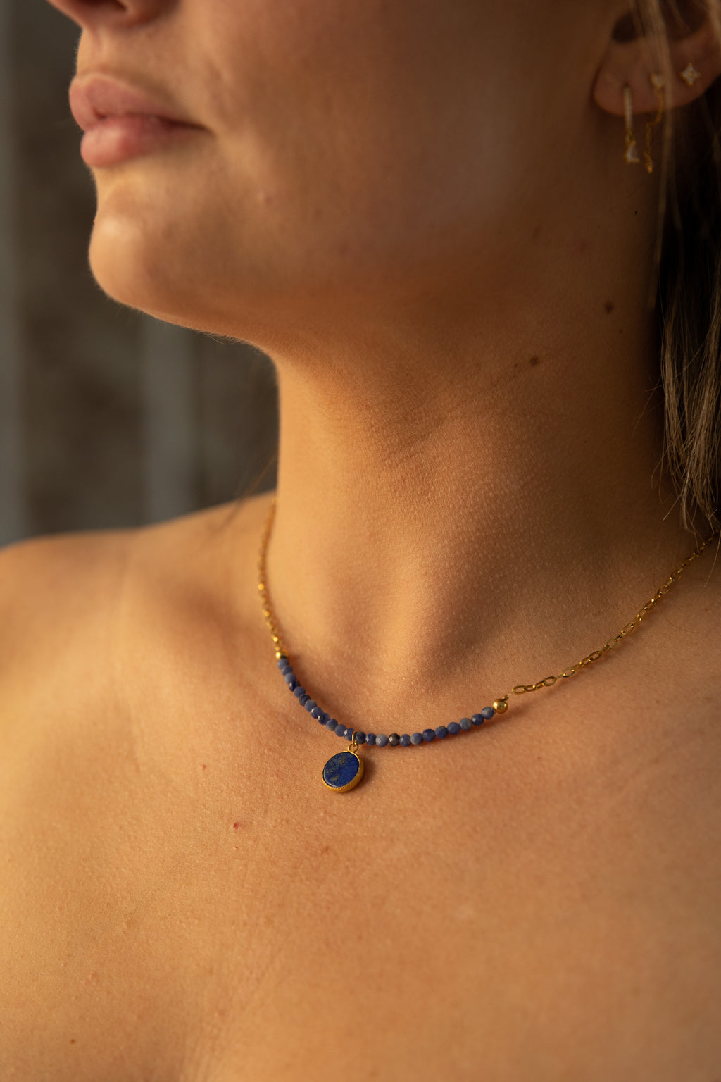 Collier ÂME BLEUE