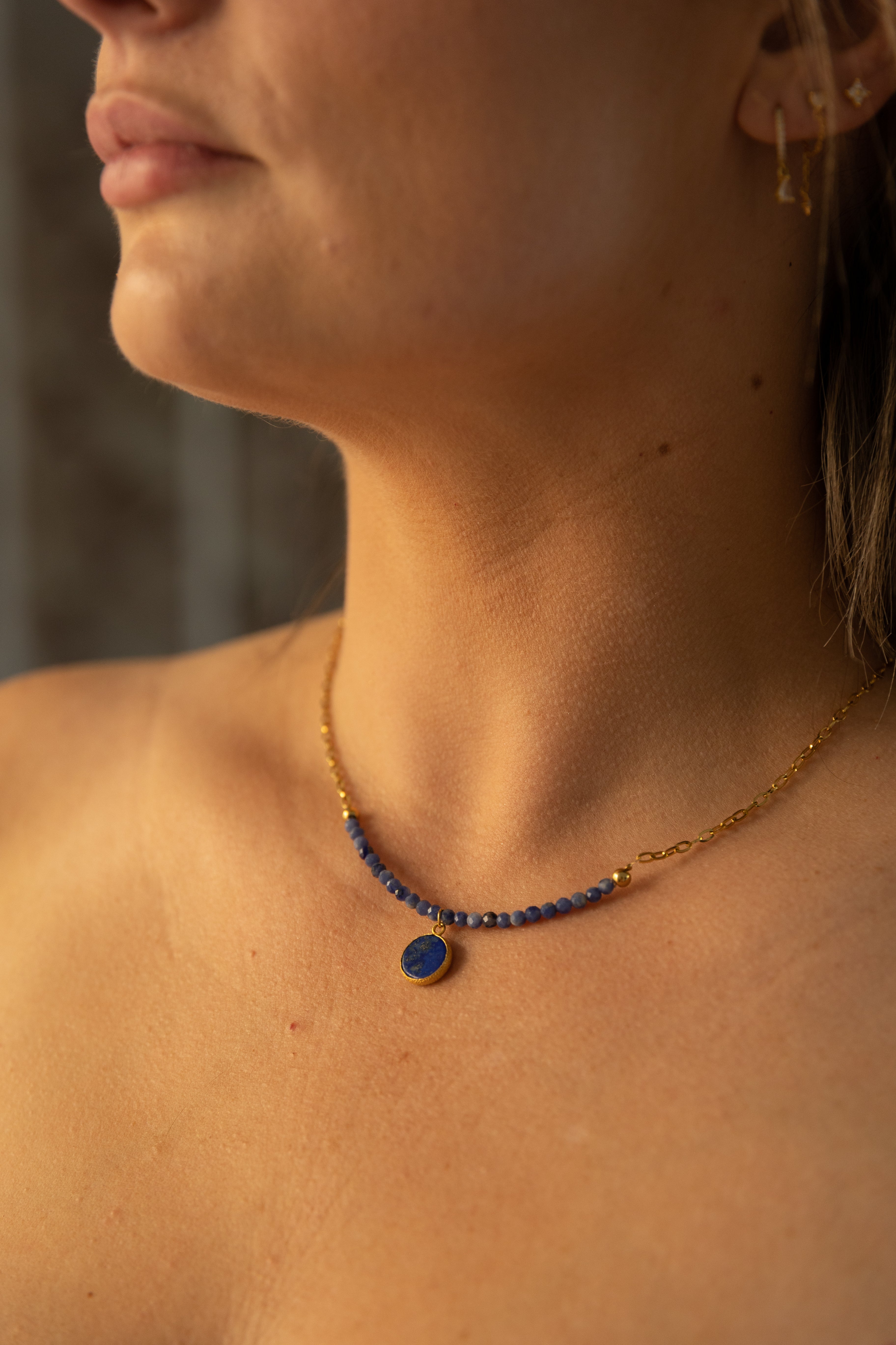 Collier ÂME BLEUE
