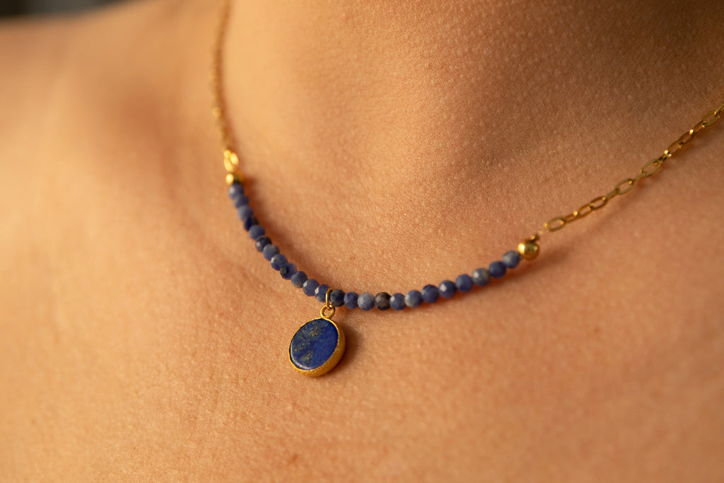 Collier ÂME BLEUE