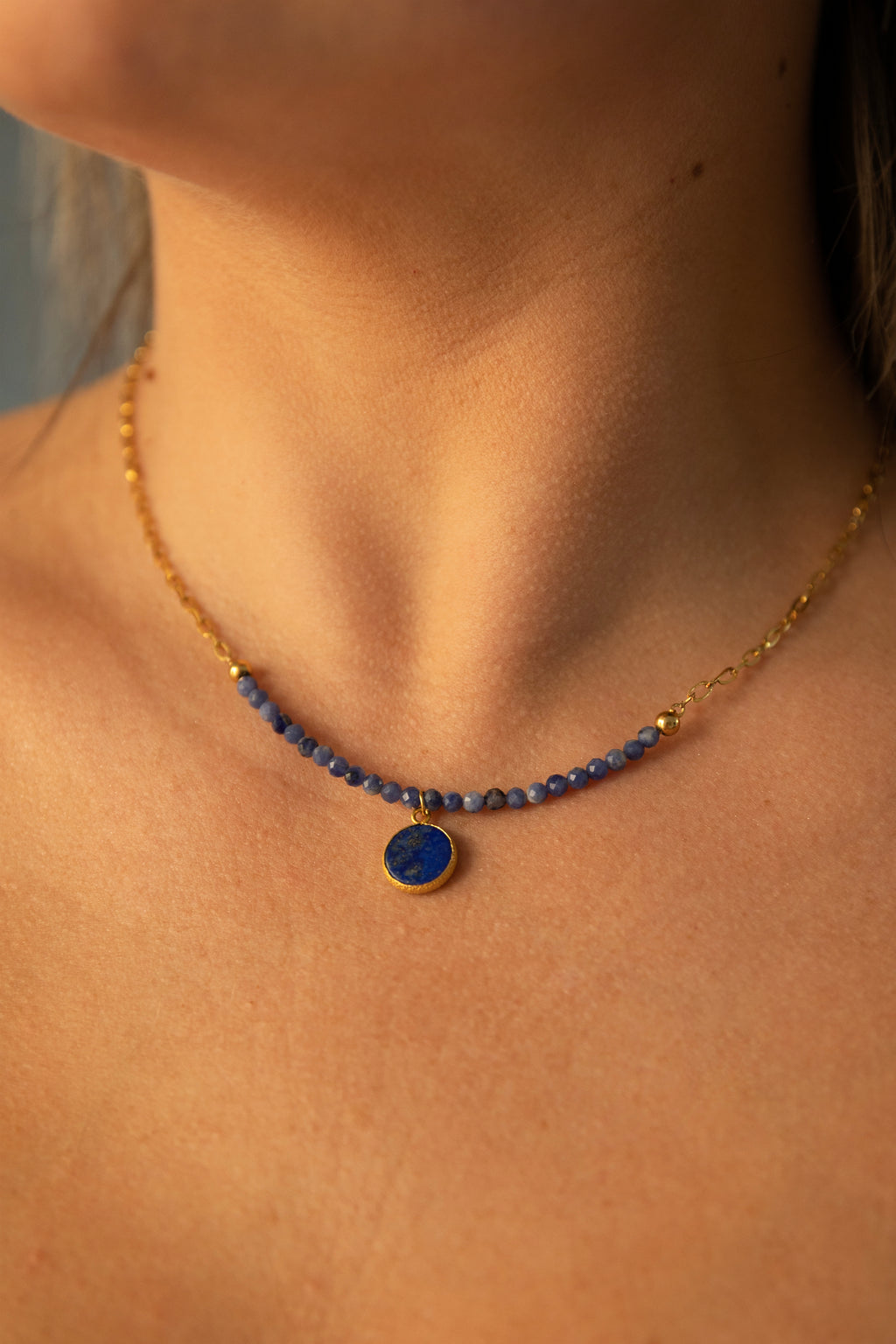 Collier ÂME BLEUE