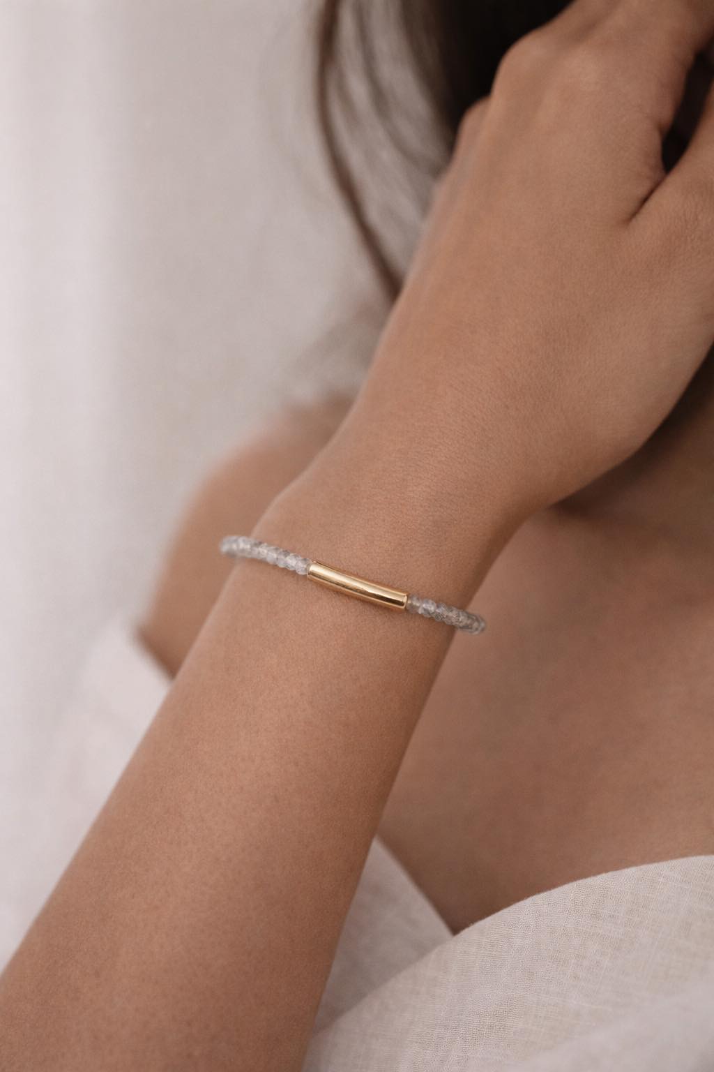 Bracelet en labradorite