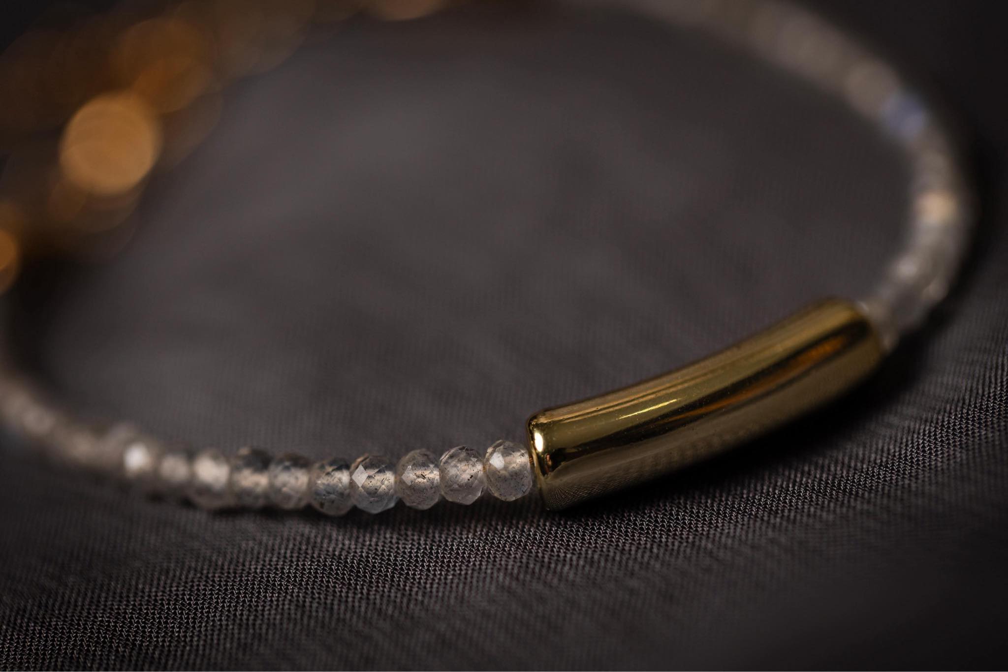 Bracelet en labradorite